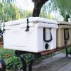 White outdoor Camping Picnic Fishing portable cooler 65QT Portable Insulated Cooler Box