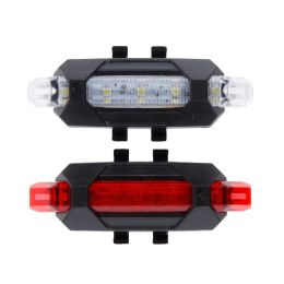 Bike Bicycle light LED Taillight (Option: Whiteredset)