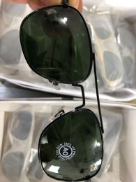 Pilot Glasses for Men (Option: Black green piece)