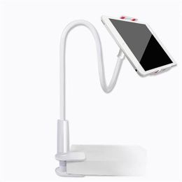 360 Degree Spiral Base Lazy Mobile Phone Tablet Stand (Color: White)