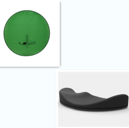 Foldable Reflector For Chair (Option: Green A Set-142cm)
