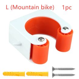 Creative Parking Rack Bicycle Parking Buckle (Option: Red-Mountain bike-1pc)