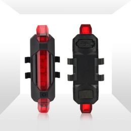 Bike Bicycle light LED Taillight (Option: OPP bagged red)