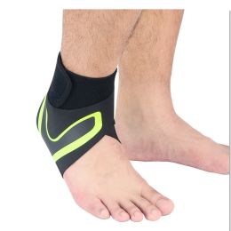 Ankle Support Brace Safety Running Basketball Sports Ankle Sleeves (Option: XL-1pc-Right green)