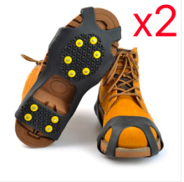 Crampons Anti-skid Shoe Covers Outdoor (Option: XLx2)