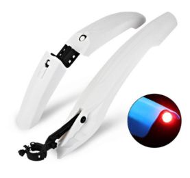 Mountain bike mudguard (Color: White)