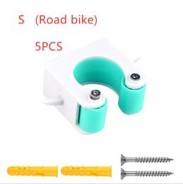 Creative Parking Rack Bicycle Parking Buckle (Option: Blue-Road bike-5pcs)