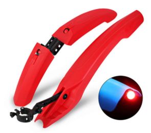 Mountain bike mudguard (Color: Red)