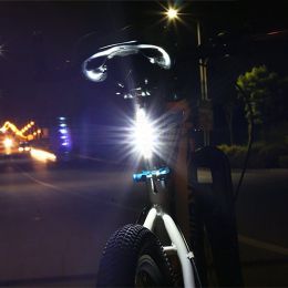 Bike Bicycle light LED Taillight (Option: OPP bagged RED BLU light)