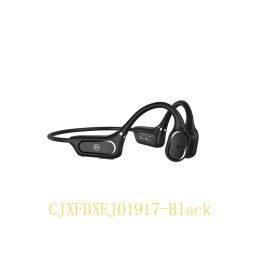 G-100 bone conduction bluetooth headset ear-mounted (Option: Black-H11)