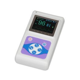 CE FDA Handheld CMS60D Pulse Tester Pulse Oxygen Saturation Pulse Rate With PC Software (Option: CMS60D)