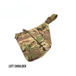 Men's Nylon Shoulder Bag; Multifunctional Concealed Tactical Storage Bag; Holster (Material: Nylon, Color: CP Left)