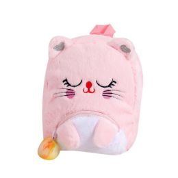 Girls Cute Plush Unicorn Backpack Fluffy Cartoon Schoolbags Birthday Gifts (Color: Color 7)